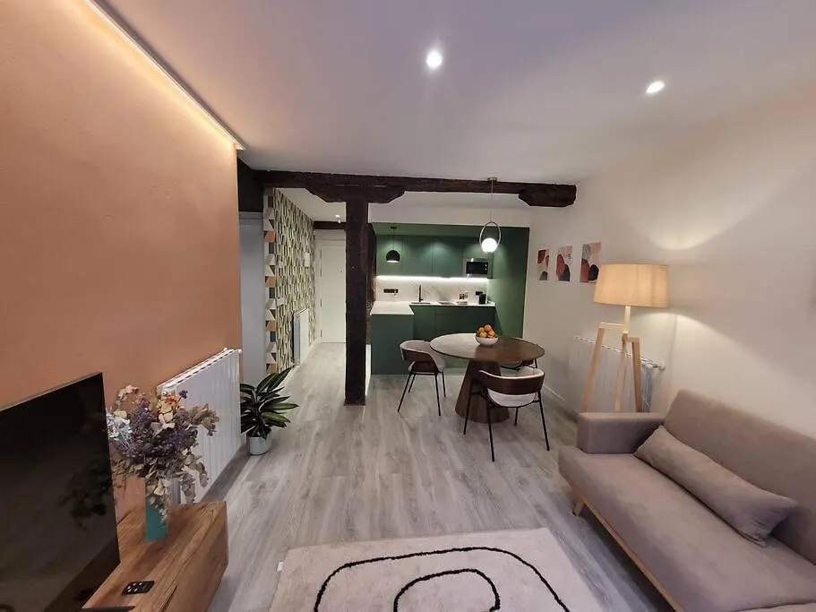 ビルバオPiso Boutique A Un Minuto Del Casco Viejoアパートメント アパート ビルバオ